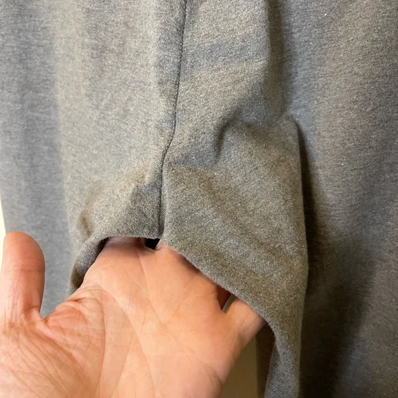 Aerie Gray Leggings Chill. Play. Move. Size Medium. Yoga basic neutral light - Picture 4 of 5